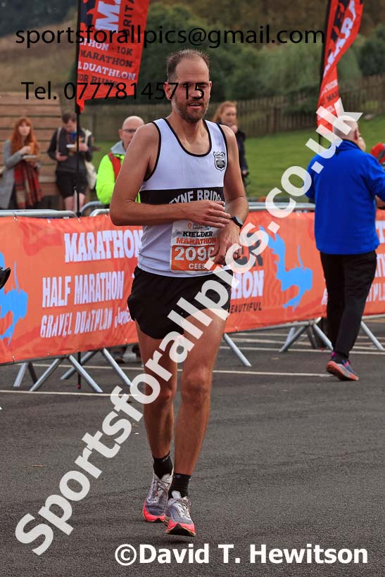 The 2024 Kielder Marathon, 2024 Kielder Marathon and Half Marathon.   Photo: David T. Hewitson/Sports for All Pics